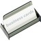 Oic Business Card Holder, 3-7/8"x1-7/8"x2-3/8", Smoke OIC97833 - alternate 2